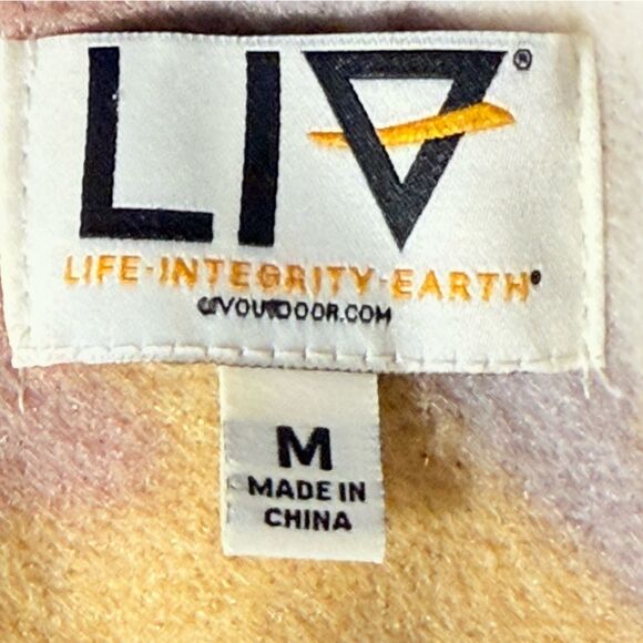 Liv Outdoor Camouflage hoodie 1/4 zip front lightweight size M - Picture 6 of 7